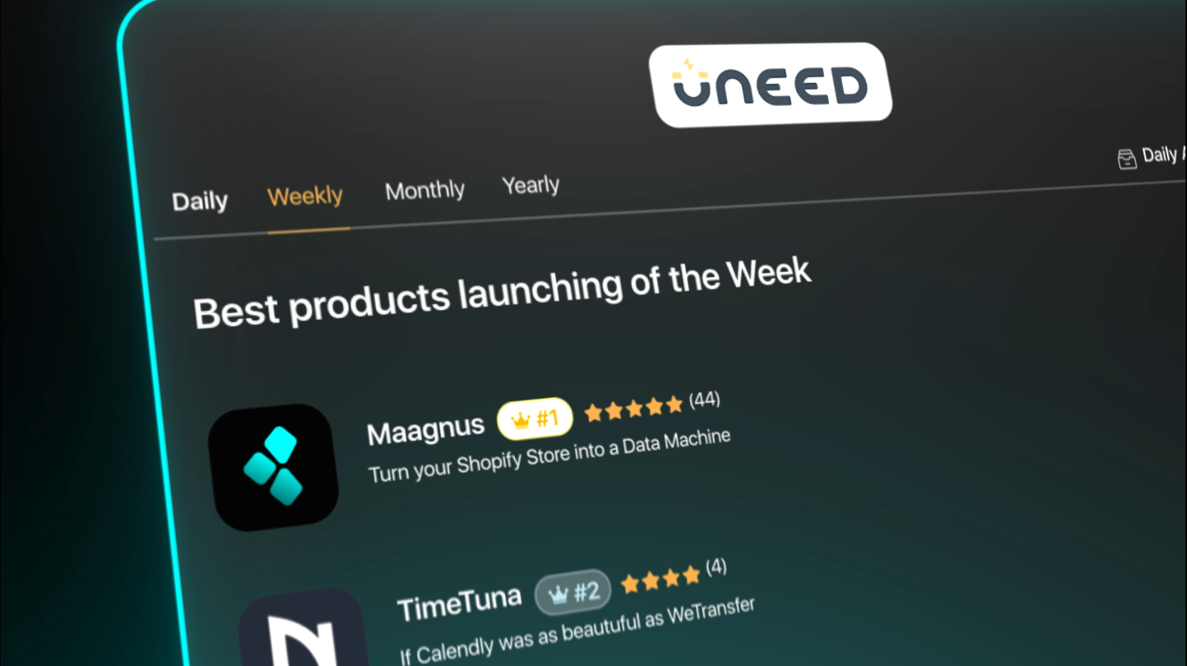 Featured on Uneed